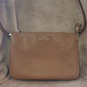Kate Spade Tan Leather Shoulder Bag